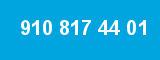 910 817 44 01 910 817 44 01